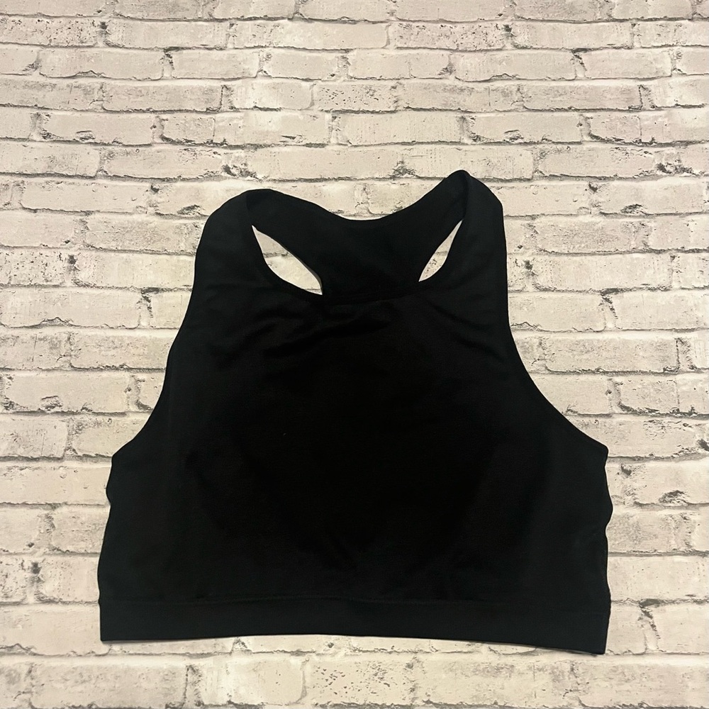 Black Racerback Sports Bra
